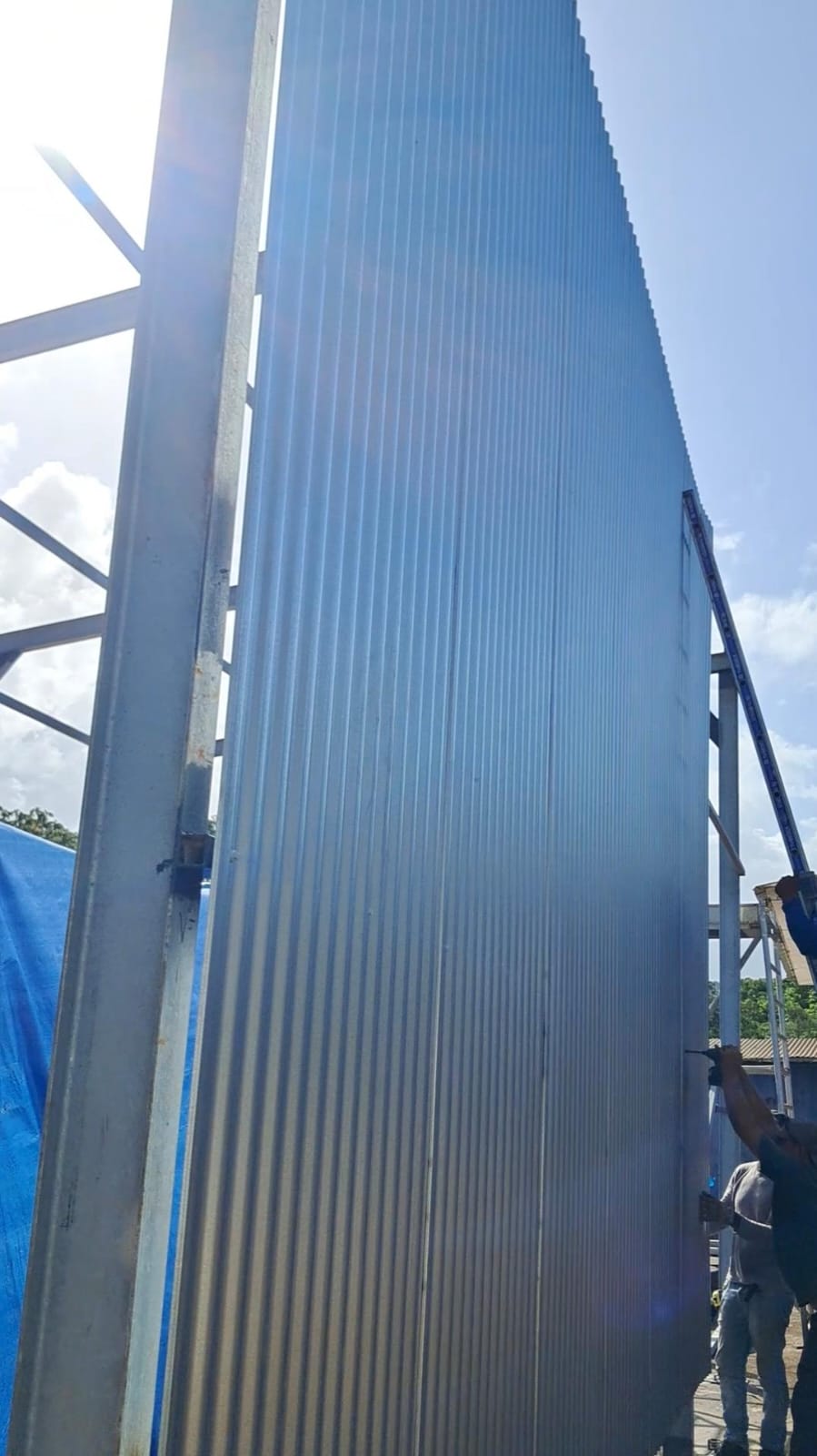 Exemple 2 de réalisation en soudure en acier