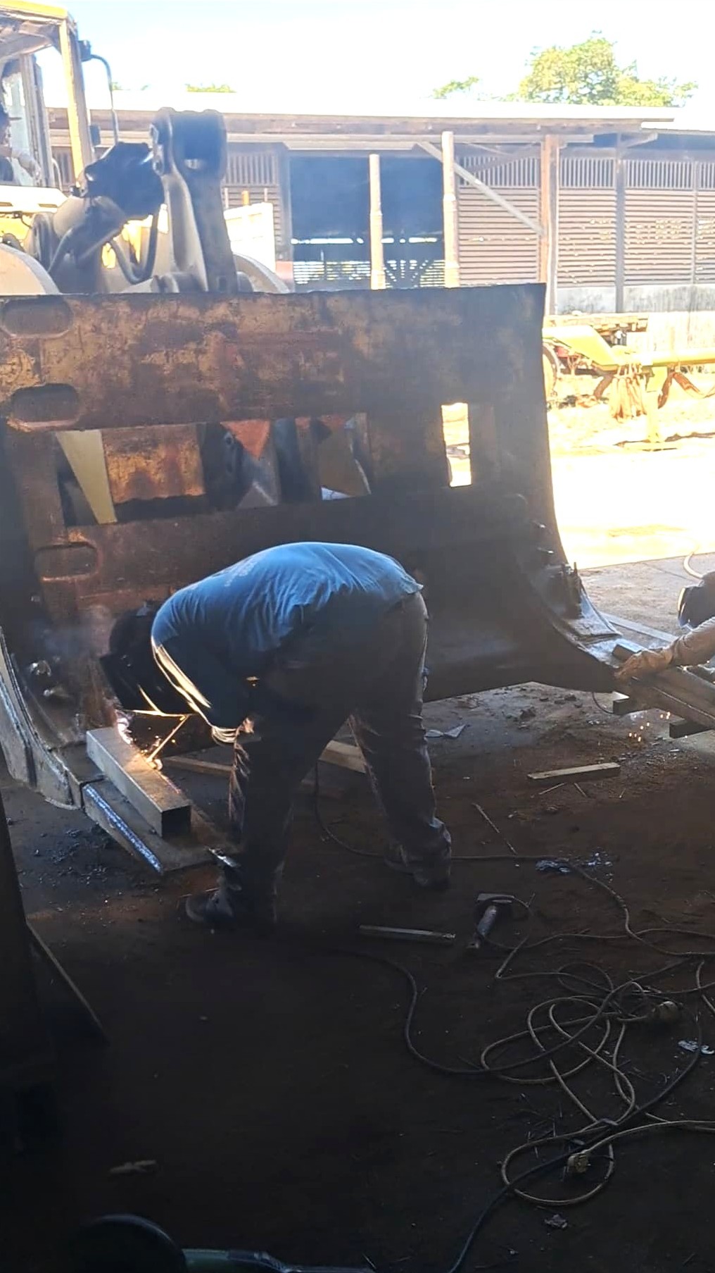 Exemple 4 de réalisation en soudure en acier